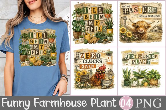 Download Vintage Plant Lover Farmhouse PNG - House Collection