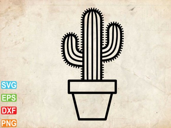 Download Cactus SVG, Hand Drawn Desert Clipart - Desert clipart Collection
