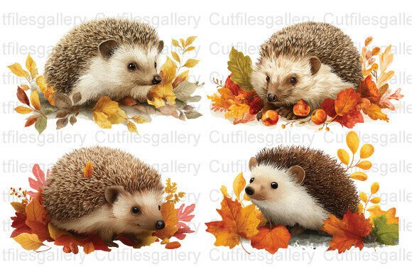 Download Autumn Hedgehog PNG, Forest Animals PNG - Forest animals png Collection