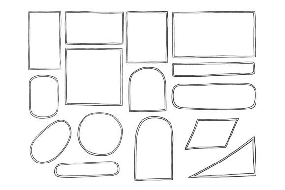 Download Hand Drawn Freeform Frame Shape - Shape Collection