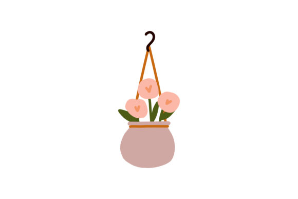Download Hanging Indoor House Plant Flowers Art - House Collection